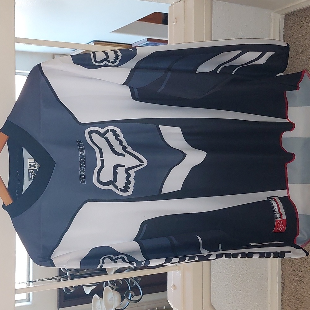 Vintage Y2K Fox Racing Motorcross Long Sleeve Jersey XL